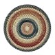 thumbnail image 1 of Mantel individual de diseño circular grueso, estilo bohemio, con aislamiento térmico y resistente al aceite, con costuras reforzadas, para decoración de comedor, 1 of 8