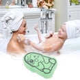 thumbnail image 2 of Unique Bargains Penguins Pattern Bath Sponge Body Scrubber 1 Pc Cyan, 2 of 6