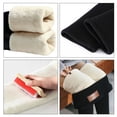 thumbnail image 4 of 2 piezas de pantalones forrados de lana térmica para mujer, mallas informales ajustadas para invierno, pantalones de chándal cómodos y transpirables con forro de XXXL SM SunniMix Pantalones con forro polar para mujer, 4 of 8