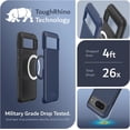 thumbnail image 3 of TUDIA MergeGrip Google Pixel 8 Case Magsafe Compatible Military Grade Heavy Duty - Indigo Blue, 3 of 7