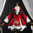thumbnail image 2 of Juego de cosplay de Klee, Genshin Impact, Klee Spark Knight, uniforme lindo, atuendo divertido, disfraz de Cosplay para Halloween, 2 of 5