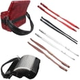 thumbnail image 3 of Soft Leather Accordion Straps Adjustable Length Lightweight And Breathable Compatible With For 16120 Bass Accordions, 3 of 4