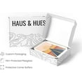 thumbnail image 4 of HAUS AND HUES Abstract Minimalist Landscape Wall Art Prints - Set of 6 Modern Aesthetic Mountain Wall Art Posters, Minimal Geometric Nature Paintings for Living Room Entryway (16x20, Framed Beige), 4 of 6