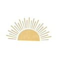 thumbnail image 3 of Esquirla Wall Sticker, Large Sun Wall Decals for Kids Nursery Room Decor, Vinyl Removable Wallpaper Art for Living Room Background Home Decor, 3 of 8