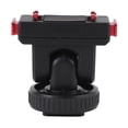 thumbnail image 2 of Camera Magnetic Quick Release Adapter, Compact Cold Shoe ABS Aluminum Alloy 1/4 inch Connector Camera Magnetic Quick Release Base  for Accessory, 2 of 7