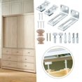 thumbnail image 3 of HLONK 1Set Bifold Door Hardware Repair Kit Closet BiFold Sliding Door Accessories, 3 of 6