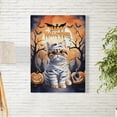 thumbnail image 2 of Mummy Exotic Shorthair Happy Halloween with Pumpkins Bats Spooky Fun Vertical Matte Canvas Poster Cat Lover Kitten Owner Gifts Wall Art Home Decor - 00019, 2 of 5