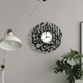 thumbnail image 6 of solacol Wall Clocks for Living Room Decor 24 Inch Muslim Eid Wall Clock Acrylic Vintage Round Clock Home Bedroom Living Room Art Clock Easy To Read Clock Classroom Clock Kids Learning Clock, 6 of 11