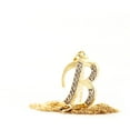thumbnail image 3 of Galaxy Gold 14K Yellow Gold Natural Diamonds Initial "B" Pendant Necklace - April Birthstone - Strength & Brilliance - 16" to 24" - Fine Jewelry for Women, 3 of 3
