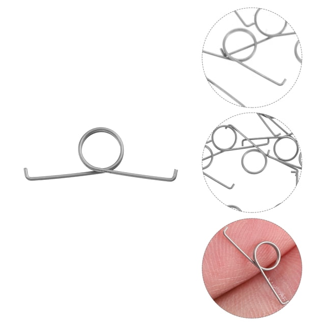 IFANLANDOR 50 Pcs Ressort de Manette de Jeu Argent pour Réparation de Ressorts de Remplacement