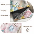 thumbnail image 6 of 2x3 Ft Entryway Area Rug, Pink Easter Bunny Kitchen Rug Runner Washable Floor Mat, Spring Easter Eggs Floral Buffalo Plaid Non Slip Indoor Door Mat Throw Carpet for Bathroom Living Room Bedroom, 6 of 8