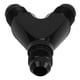 thumbnail image 3 of Acoplamiento de Unión del Acoplador del Adaptador Y Divisor de Montaje de Unión de Acoplador Adaptador en Y a Prueba de Fugas con Revestimiento Anodizado Negro Universal para ANGGREK Otros, 3 of 8