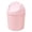 Pink, variant on LAIOWEI Mini Trash Can, Desktop Waste Bin, Plastic Swing Lid Garbage Bin, Multi Function Household Trash Container for Kitchen Bathroom Office Pink 1Pcs