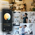 thumbnail image 6 of Globe Electric Wi-Fi Smart 40W Equivalent Vintage Filament Multicolor Changing RGB Tunable White LED Light Bulb, No Hub Required, Voice Activated, A19 Shape, E26 Base, 91000306, 6 of 7