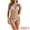Light Purple, variant on DARING DIVA Women's Polka Dots Halter Bikini Sets X-Small Light Purple