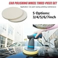 thumbnail image 5 of 2Pcs Wool Felt Polishing Pad Wheel for Glass Stainless Steel 7Inch, 5 of 8