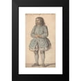 thumbnail image 2 of Louis Philippe Boitard 10x14 Black Modern Framed Museum Art Print Titled - Simon Eady of Northhampton, Opener of the Gospel, 2 of 5
