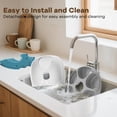 thumbnail image 6 of 6-Meal Automatic Cat Feeder with 2 Ice Packs, Programmable Food Dispenser for Cats & Small Dogs, White, USB Rechargeable, 6 of 7