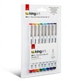 Kingart, Inkline Fine Line Art & Graphic Pens, Archival Japanese Ink