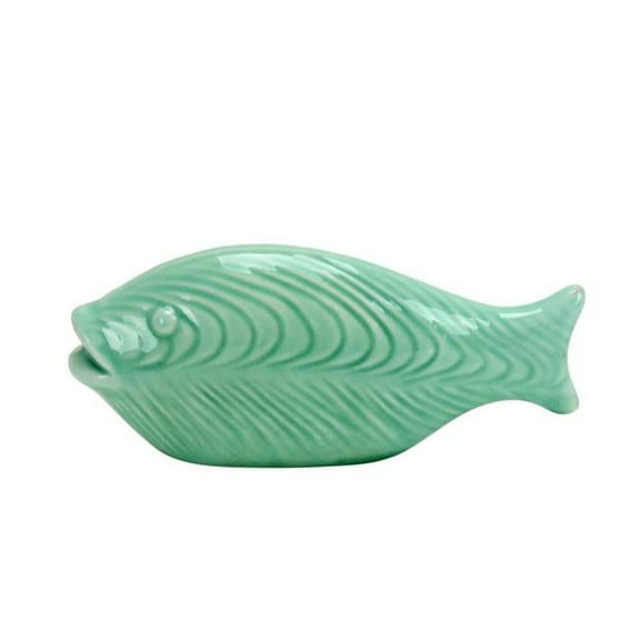 Jeco HD-HAVS037 7.25 in. Dara Jade colored Decorative Ceramic Fish
