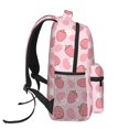 thumbnail image 3 of Disketp Strawberries Backpack for Men and Women - Lightweight Backpack Classical with Multi-pockets Casual Daypack for College Workplace Travel, 3 of 5