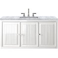 thumbnail image 6 of James Martin Vanities E645-V48-3Car Athens 48" Free Standing Single Wood Vanity Set - Mid, 6 of 6