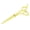 Yellow, variant on Yajisi Black 6 Inch Stainless Steel Professional Hair Cutting Scissors, Sharp Grooming Shears for Beard and Mustache, Salon Barber Hairdressing Tool (6" / 15.2 cm)