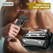 Wahl Commando Cordless Rechargeable Manscaper Wet/Dry Trimmer - Body Groomer for Men, Black 3024497