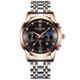 thumbnail image 2 of Reloj de cuarzo deportivo de cuero genuino de estilo coreano a la moda para hombre con calendario luminoso a prueba de agua para hombre, 2 of 6