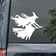 thumbnail image 3 of Hloma Witch on Broomstick Halloween Car Vehicle Reflective Decals Sticker Decoration, 3 of 7