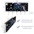 thumbnail image 3 of PhooArto Key Holder for Wall Decorative with 5 Key Hooks, Stars Unicorn Patterns Holders Wall Mount Organizer with Mail Key Rack, Self Adhesive, 3 of 7
