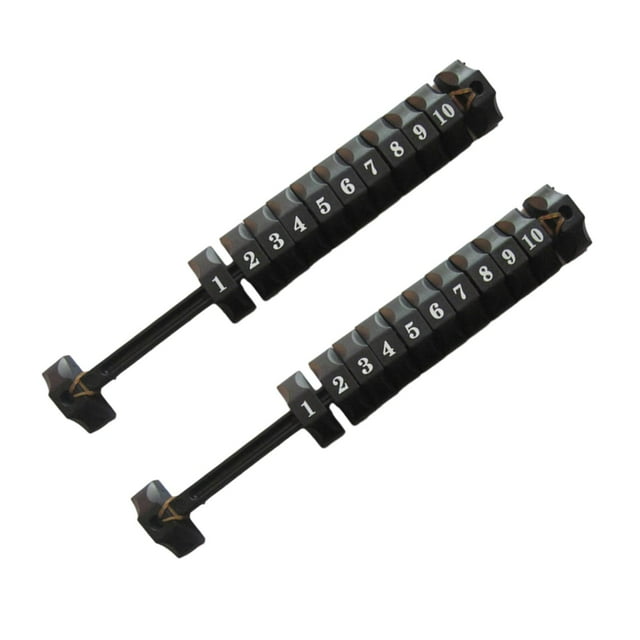 QualitChoice 2Pcs Foosball Scoreboard Foosball Score Counter for Standard Foosball Tables Style B