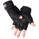 thumbnail image 3 of Guantes de fitness de medio dedo para hombres y mujeres, guantes de levantamiento de pesas con mancuernas y muñecas largas, equipo de entrenamiento, guantes transpirables para montar al aire libre, 3 of 4