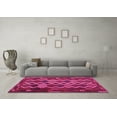 thumbnail image 3 of Ahgly Company Indoor Round Oriental Pink Traditional Area Rugs, 8' Round, 3 of 4