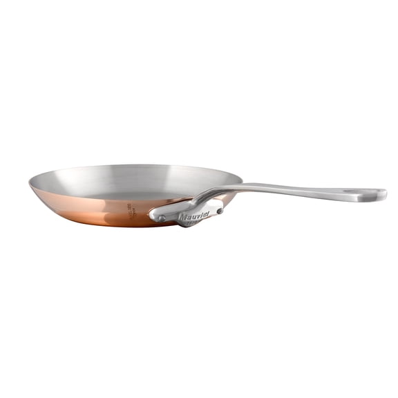 Mauviel M'3 S 10.2-Inch Copper Frying Pan With Cast Stainless Steel Handle