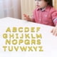 ABC Lettres Montessori Forme A à Z Lettre Apprentissage Précoce Jaune – image 5 sur 7