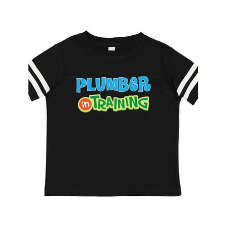 

Inktastic Plumber in Training Gift Toddler Boy or Toddler Girl T-Shirt