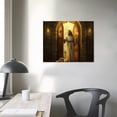 thumbnail image 3 of ONETECH Jesus Wall Art Jesus Christ Knock Door Pictures Wall Decor Christian Religious Canvas Prints Jesus Pictures for Wall Painting Modern Artwork Framed Decor for Bedroom Living Room, 3 of 4