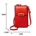 thumbnail image 3 of Fall Saving! Tuobarr Crossbody Bags for Women Trendy, Women Large Capacity Crossbody Bag Cellphone Purse Wallet Vertical Mobile Phone Bag, Red, 3 of 5