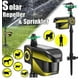 thumbnail image 1 of Repelente de animales con carga solar, disuasión por infrarrojos, riego automático por inducción, detección de movimiento, repelente para exteriores activado C, 1 of 5