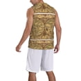 thumbnail image 5 of Rocae World Map1 for Men's Basketball Jersey Lightweight and Breathable Athletic Tank Top,Quick-Drying Sports Jersey 3X-Large, 5 of 9