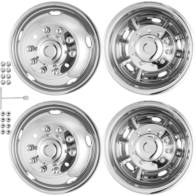 Kit de Simuladores de Rueda CXRCY 19.5" en Acero Inoxidable 304