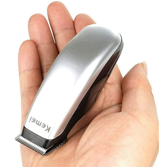 KEMEI Mini Clippers Trimmer Groomer Kit de corte de pelo inalámbrico tijeras de peinado con acero inoxidable