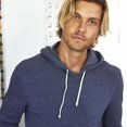 thumbnail image 2 of Alternative Apparel - Sudadera modelo Challenger para hombre (Azul Marino Eco), 2 of 2