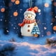 thumbnail image 5 of Wmhnj Adorno colgante redondo de acrlico de 8 cm con escena de la Natividad, transparente, decoracin religiosa navideña para rbol de Navidad o ventana., 5 of 9