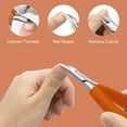 thumbnail image 3 of Toenail Clippers,Nail Clippers for Thick & Ingrown Toenails Professional Podiatrist Toenail Clippers Kits Stainless Steel Big Toenail Clippers with Silicone Handle for Seniors, 3 of 7