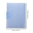 thumbnail image 2 of Portable 40 Pockets File Folder A3 Size Organizer for Office Worker Student White Plastic, 2 of 8
