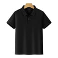 thumbnail image 2 of fatyb 3 Pack Boys Girls Short Sleeve Collared Shirts School Uniform Tops Summer Golf Shirts for Kids, 2 of 4