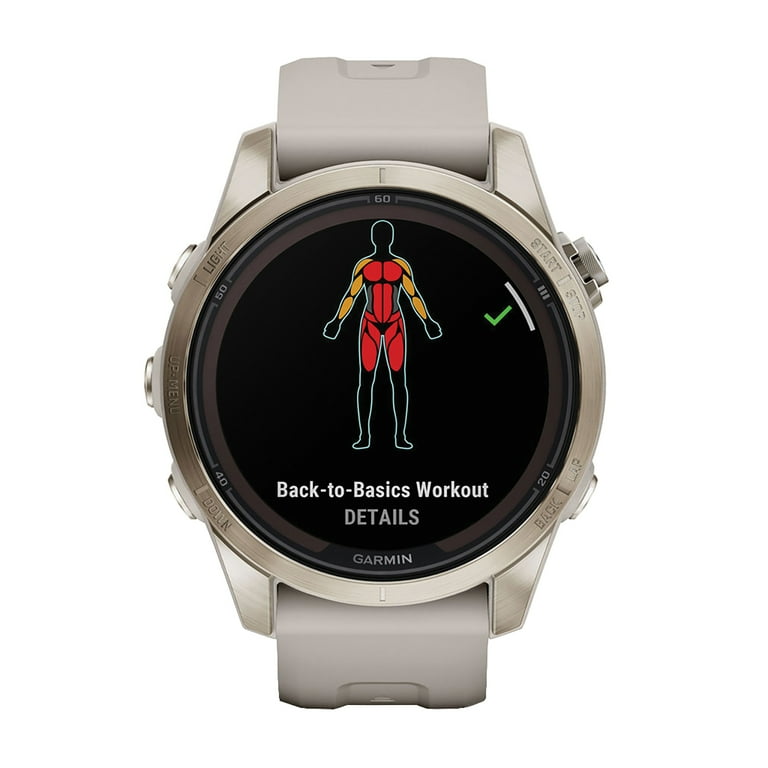 Free Shipping Garmin f nix 7S Pro Sapphire Solar Multisport GPS Watch with Flashlight Solar Charge Walmart Walmart