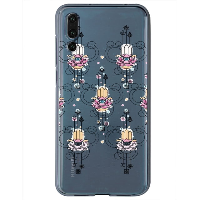Funda para Huawei P20 Pro con diseño de Mano de Fatima Patron InstaCase Colección Mano de Fátima